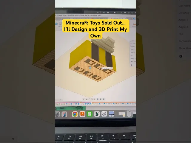 Minecraft Bee with Articulating Wings and Legs video thumbnail