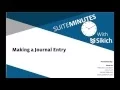 Making a Journal Entry NetSuite Demo Sikich