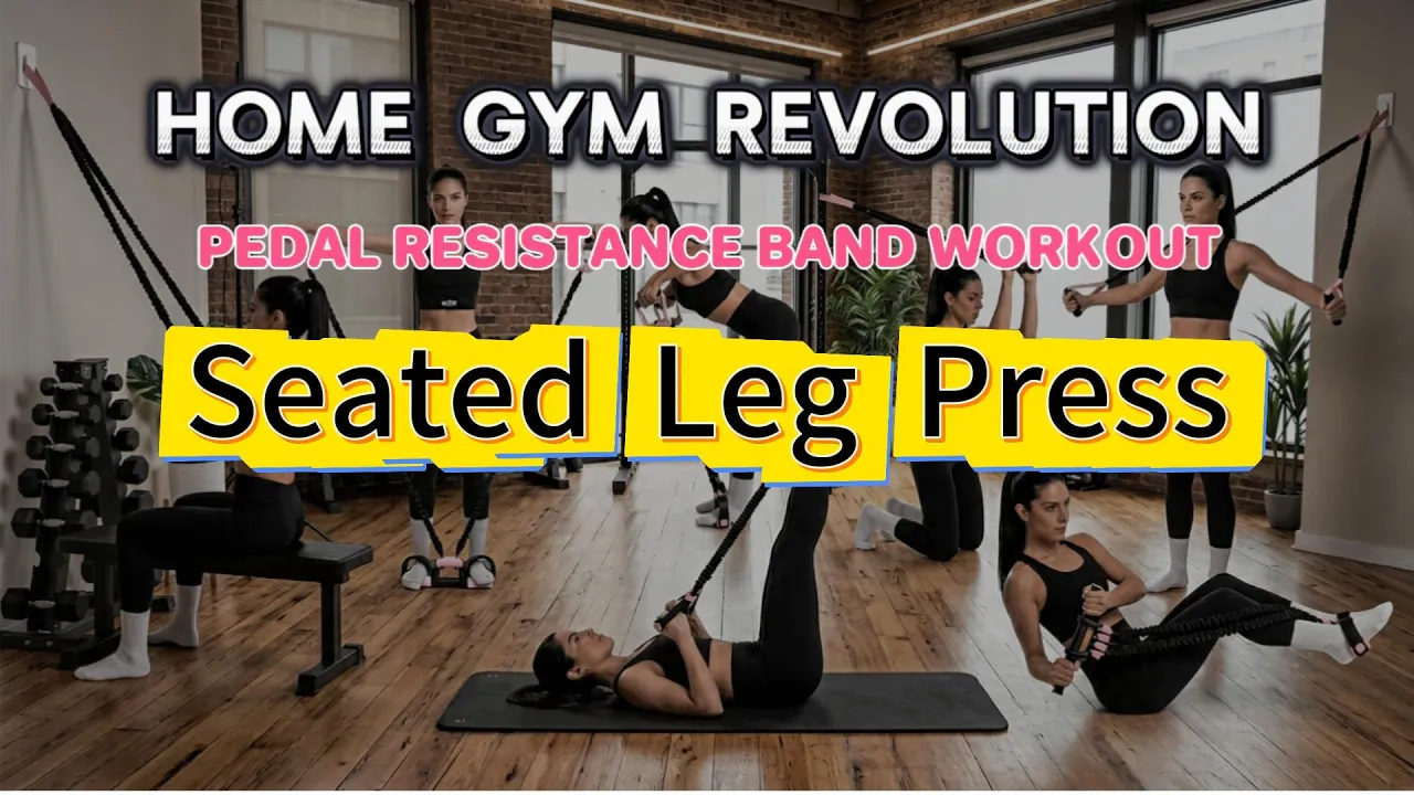 Seated Leg Press (Abs Focus)