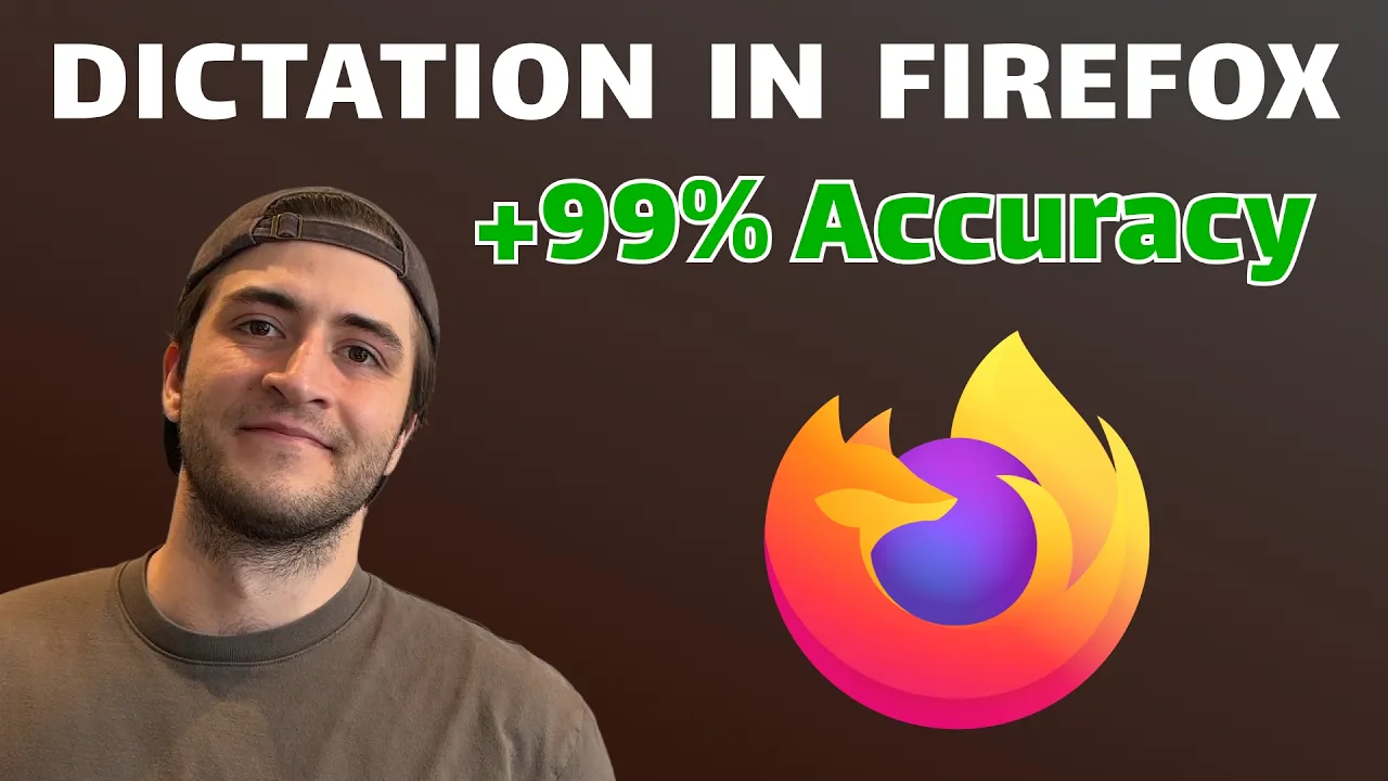 So diktierst du in Firefox