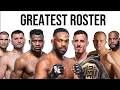 Creating The Greatest UFC Roster Of All Time Every Weight Class
