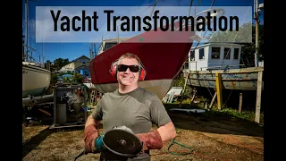 #112 – WHAT A DIFFERENCE!!! PAINTING THE PARTS OF OUR BOAT NOBODY WILL EVER SEE