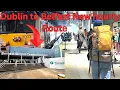 New Dublin To Belfast Grand Central Station Train Route First class 4K