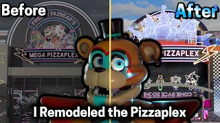 Redesigning FNAF s MASSIVE Pizzaplex ft TheIce - Demon
