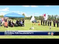 Memorial for fallen officer in Alamance County