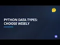 Python Data Types Lists Dicts Sets Masterclass