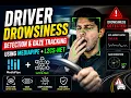 Driver Drowsiness Detection Gaze Tracking Using MediaPipe L2CS-Net Python Django