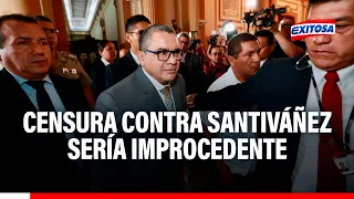 🔴🔵Censura contra Santiváñez sería improcedente, según César Delgado: ¿Cuál sería la razón?