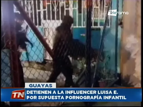 Detienen a la influencer Luisa E. por supuesta pornografía infantil