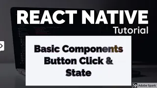 React Native Tutorial 6 - Basic Components Button OnPress