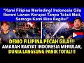 Download Lagu RAKYAT FILIPINA MENGGILA‼️ DEMO M4UT PECAH, SEMANGAT INDONESIA BIKIN ELIT DUNIA GEMETAR! #filipina 