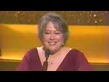 Kathy Bates presents film clip of past Oscar winners- 75th Academy Awards Tom Hanks Robin Williams