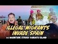 Illegal Migrants Invade Spain 6 1 Magnitude Eart uake Struck Vanuatu Island Salantini Ku rang