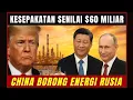 Lagu Mengabaikan Ancaman Tarif 500% Amerika! China–Rusia Kunci Kesepakatan Energi Senilai $60 Miliar