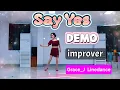 Download Lagu [FULL]Say Yes Linedance #Demo #Improver #GraceJ #Linedance Blossom