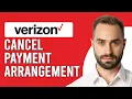 How To Cancel Payment Arrangement Verizon How To Payment Arrangement Verizon