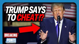 Trump Tells Voters CHEAT TO WIN Midterms