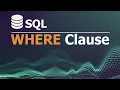 SQL Tutorial for Data Analysis 9 WHERE Clause