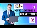 Angular - create class in typescript Angular and Java Spring Boot E-Commerce Website PART