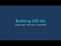 Building iOS UIs with Claude Code Pencil dev and Xcode MCP