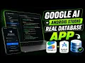Build Android App with Google AI Studio Android Studio Firebase Backend