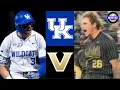 Kentucky vs #9 Vanderbilt (AMAZING GAME!) | G1 | 2025 College Baseball Highlights