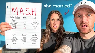 Letting M.A.S.H. Decide Our Dates!
