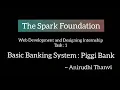 Web Development Internship Task 1 Basic Banking System