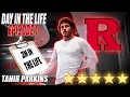 I SPENT THE DAY AT RUTGERS WITH 5 STAR FRESHMAN TAHIR PARKINS