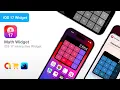 Math Widget - Interactive Widget iOS 17 SwiftUI Source Code