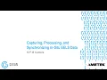 Capturing processing and synchronizing in-situ EELS data