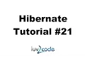 Hibernate Tutorial - Querying Objects with L