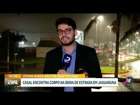 Corpo é encontrado à beira de estrada por casal em Jaguaruna
