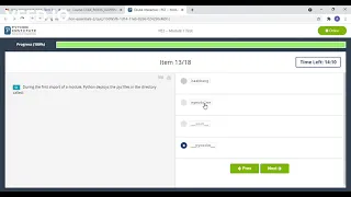 Python Essentials 2 Test pe2 module 1 answer -