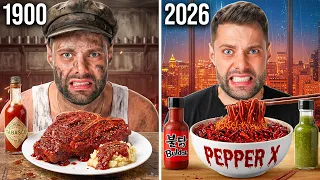 I Tried 100 Years of Spicy Challenges