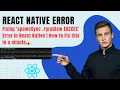 Fixing spawnSync gradlew EACCES Error in React Native FIXED Easy Solutions