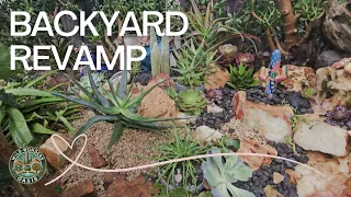 Backyard Revamp of My Succulent Fountain