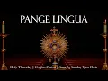 Lagu Pange Lingua | Catholic Hymn \u0026 Chant | Holy Thursday/Corpus Christi | Latin (w/ English translation)