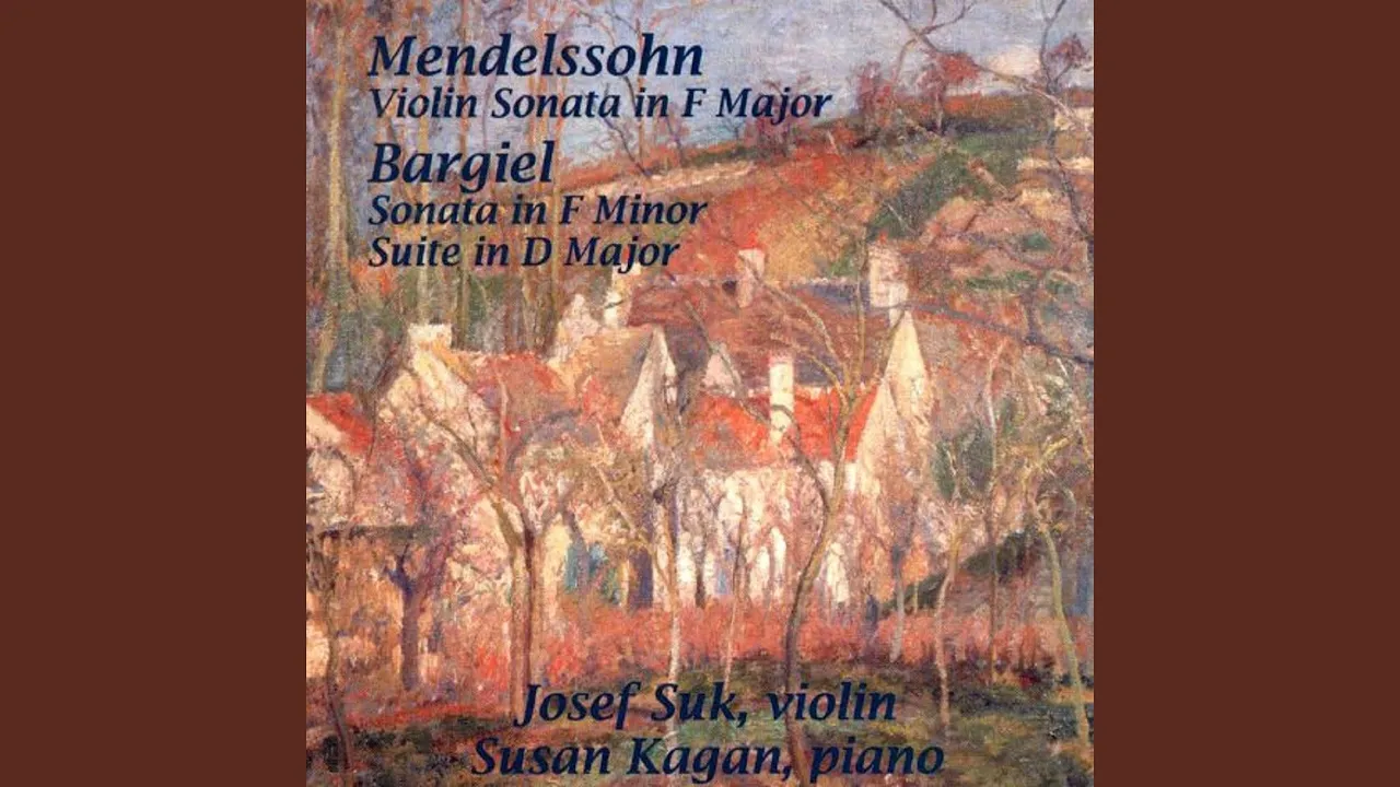 Suite for Violin and Piano in D Major, Op. 17: III. Burleske