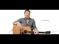 Bluebonnets Julia's Song - Aaron Watson - Guitar Lesson and Tutorial