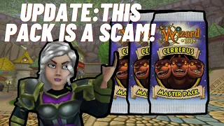 Wizard101 UPDATE The New Cerberus Pack Is A SCAM
