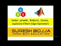 MATLAB CODES - Edge operators Sobel priwitt Roberts Laplacian Canny
