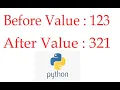 Python Reverse Number Hindi