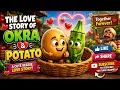 The Love Story of Okra Potato A Funny Vegetable Love Story TalkingTom
