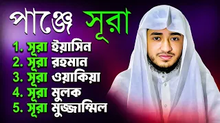 এই পাঞ্জে সূরা শুনলে অভাব দূর হয় | পাঞ্জে সূরা (سورة) Full | Qari Abu Rayhan