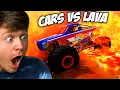 Download Lagu Reacting to CARS vs LAVA!? (BeamNG Drive)