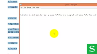 Lesson 05 CSS Text Web Design Sahalsoftware