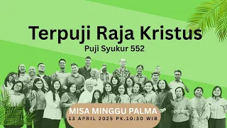 terpuji raja kristus ps 552