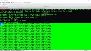 Using Msfvenom to Generate Buffer Overflow Final Step Planting and Running Shellcode Completion