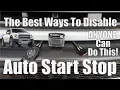 The Best Way To Default Off The Auto Start Stop on Ford F150 Trucks Without Eliminating Functions